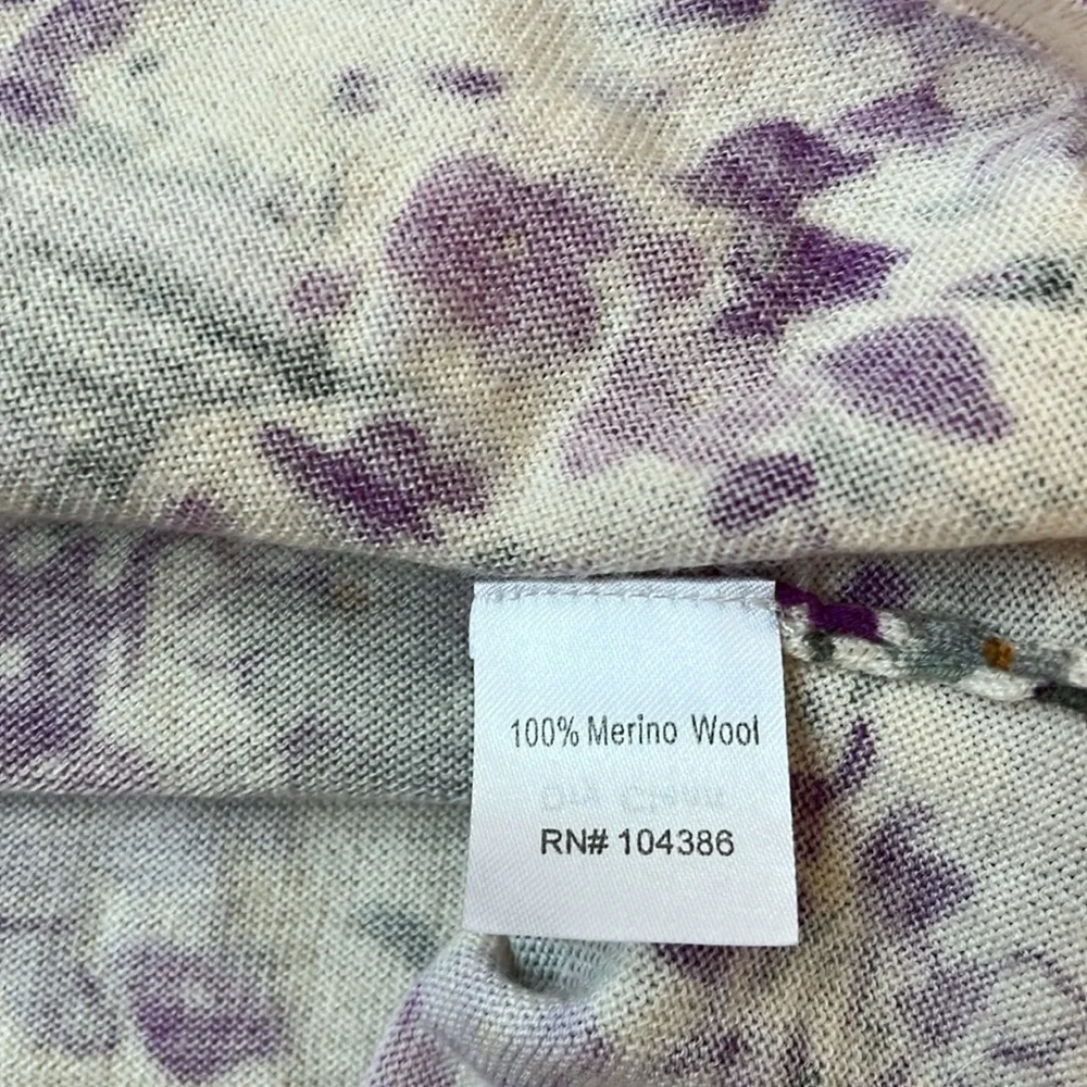 Garnet Hill Merino Wool Cardigan - Picture 4 of 5